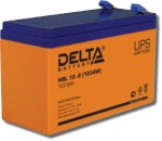 Аккумулятор герметичный свинцово-кислотный Delta Delta HR 12-9 L