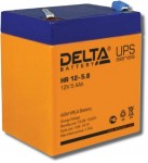Аккумулятор герметичный свинцово-кислотный Delta Delta HR 12-5.8