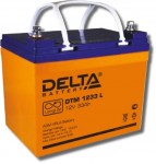 Аккумулятор герметичный свинцово-кислотный Delta Delta DTM 1233 L