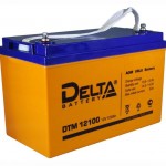 Аккумулятор герметичный свинцово-кислотный Delta Delta DTM 12100 L
