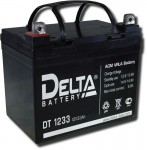 Аккумулятор герметичный свинцово-кислотный Delta Delta DT 1233