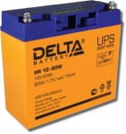 Аккумулятор герметичный свинцово-кислотный Delta Delta HR 12-80 W