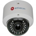 Уличная вандалостойкая купольная 4 Мп IP-камера с вариофокальным объективом ActiveCam AC-D3143VIR2