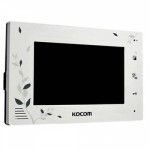 Монитор видеодомофона цветной KOCOM KCV-A374SD LE XL (белый)