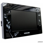 Монитор видеодомофона цветной с функцией «свободные руки» KOCOM KCV-A374LE (чёрный)