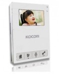 Монитор видеодомофона цветной KOCOM KCV-434SD (белый)