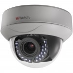 Купольная 1080p HD-TVI камера с вариофокальным объективом HiWatch DS-T207