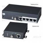 Удлинитель-коммутатор Ethernet OSNOVO IP02PHK