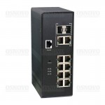 Промышленный PoE коммутатор Gigabit Ethernet на 10 портов OSNOVO SW-80822/ILC
