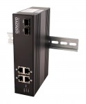 Промышленный PoE коммутатор Gigabit Ethernet на 6 портов OSNOVO SW-8042/IC