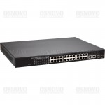 Коммутатор 26-портовый Fast Ethernet с PoE OSNOVO SW-62422/MB