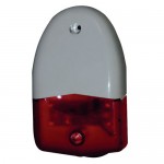 Оповещатель охранно-пожарный свето-звуковой Комтид Феникс-С (ПКИ-СП12) (красный), совмещенное включение