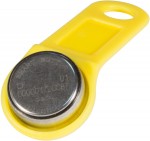 Ключ электронный Touch Memory с держателем SLINEX DS 1990А-F5 (желтый)