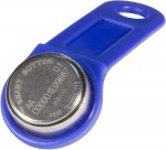 Ключ электронный Touch Memory с держателем SLINEX DS 1990А-F5 (синий)